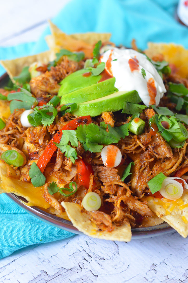 Turkey Carnitas Nachos