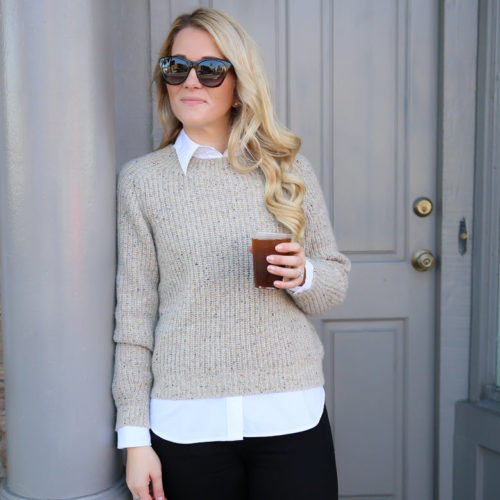 How to Layer Cashmere Sweaters