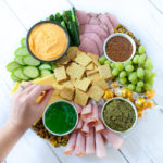 St. Patrick's Day Appetizers Board - Meat + Cheese Platter w. Naturally Green Foods