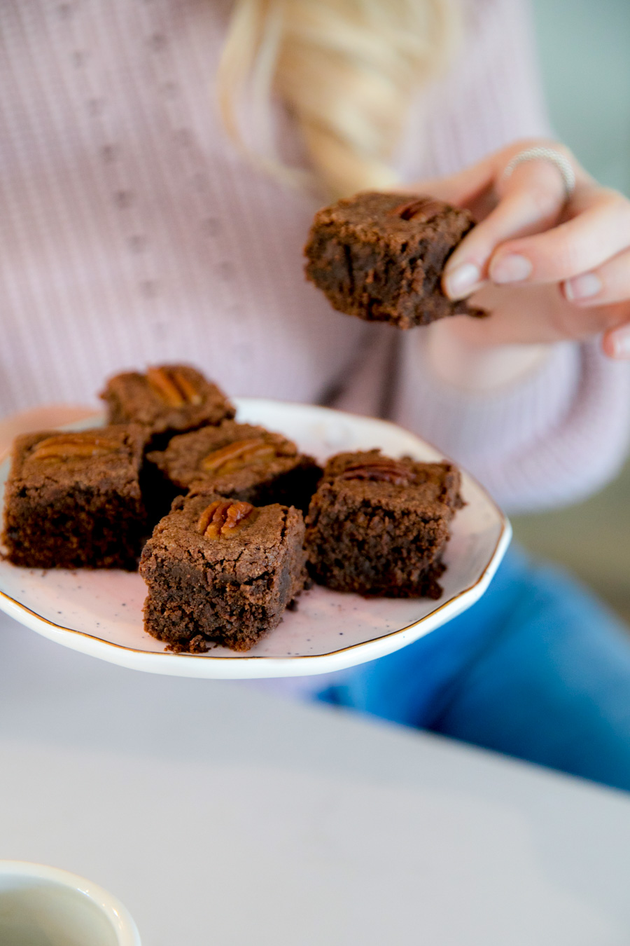 The BEST Eggless Chocolate Brownie Recipe with cocoa powder - Spices N  Flavors