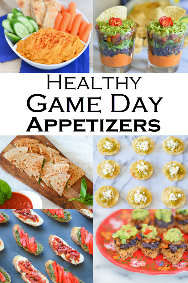 Healthy Game Day Appetizers. Healthy Game Day appetizers, sides, and finger foods.