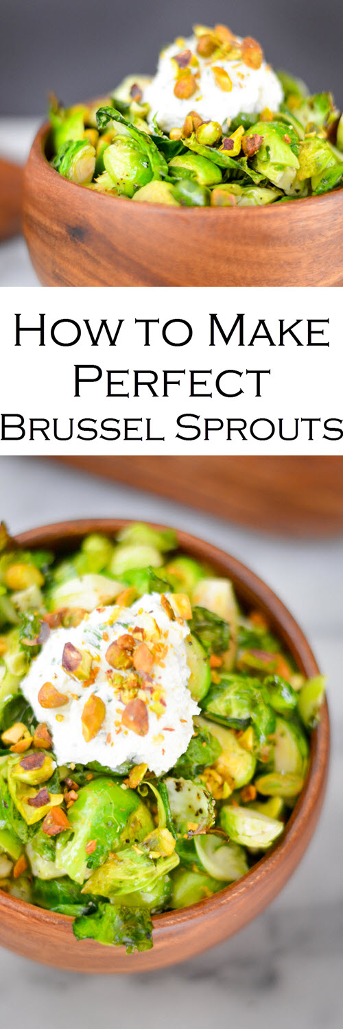 How to Roast Brussels Sprouts w. Step by Step Video