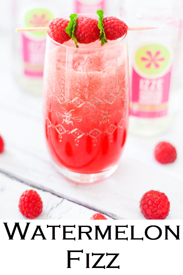 IZZE Watermelon Fizz Drink. How to Make Watermelon Juice. How to Make Watermelon Juice. Watermelon Raspberry Fizz Drink made with IZZE Raspberry Watermelon Sparkling Water. A fun summer mocktail everyone will love!
