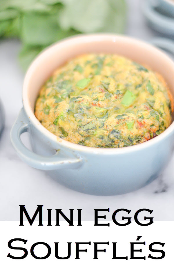Mini Egg Soufflés - Mini Le Creuset Dishes