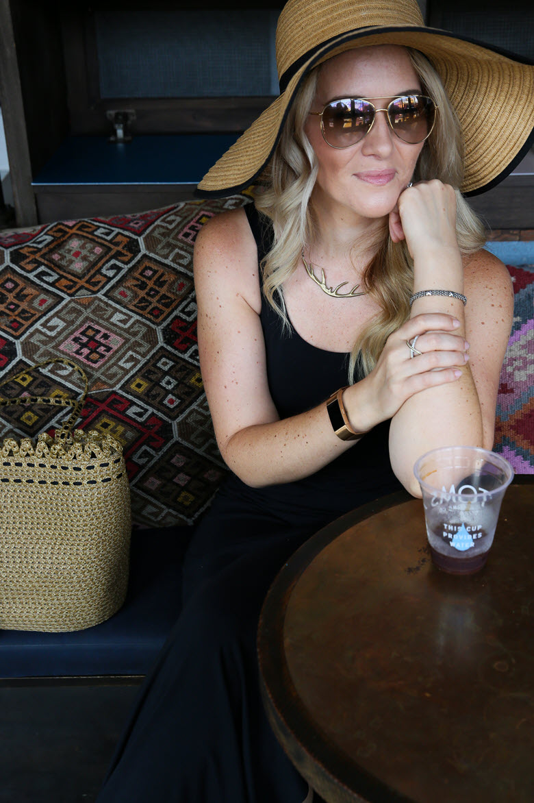 How to Style a Maxi Dress and Hat