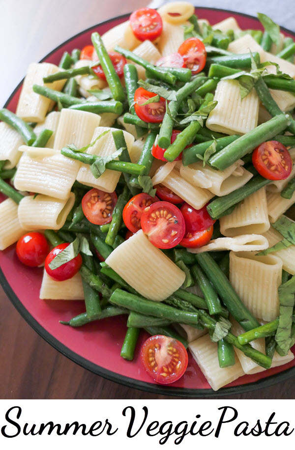 One Pot Summer Vegetable Pasta. This bright and delicious <a href=