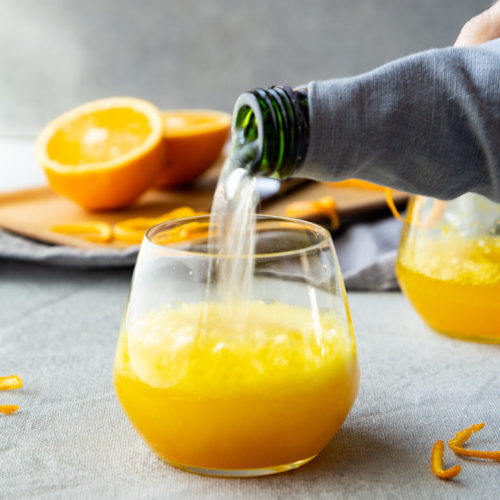 Turmeric Cocktail - Turmeric Orange Spritzer