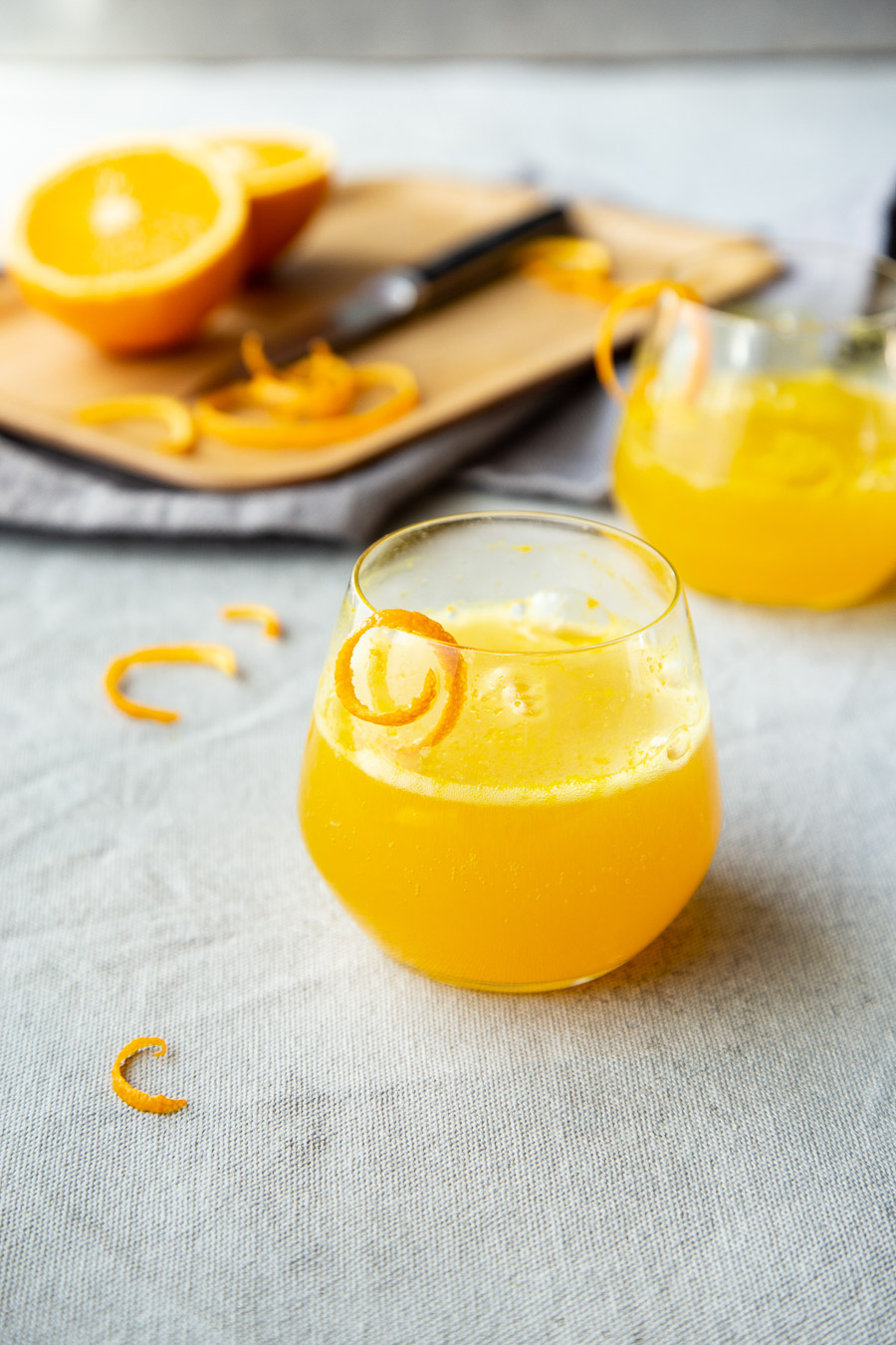 Turmeric Cocktail - Turmeric Orange Spritzer