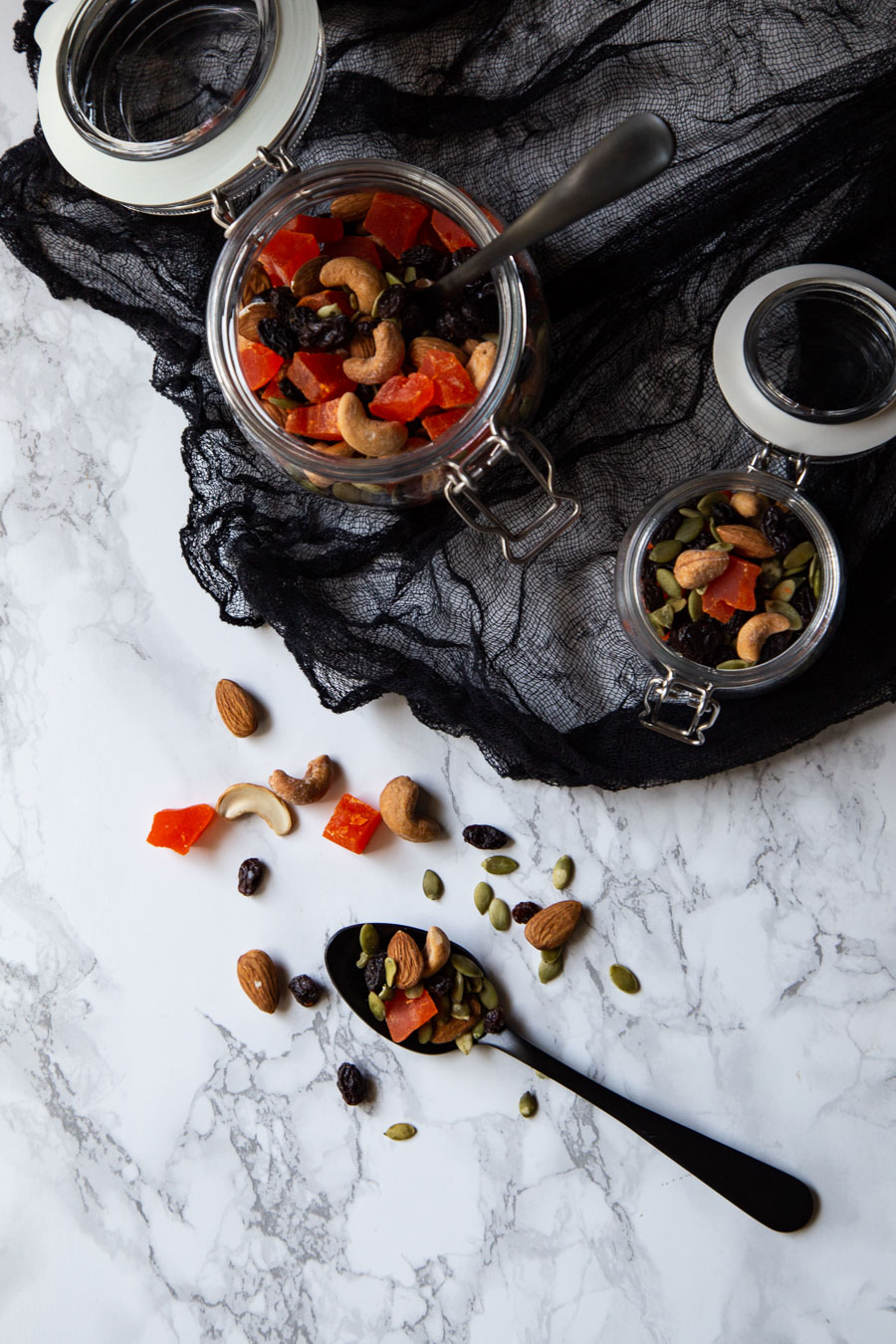 Halloween Trail Mix - Healthy Halloween Snack Recipe