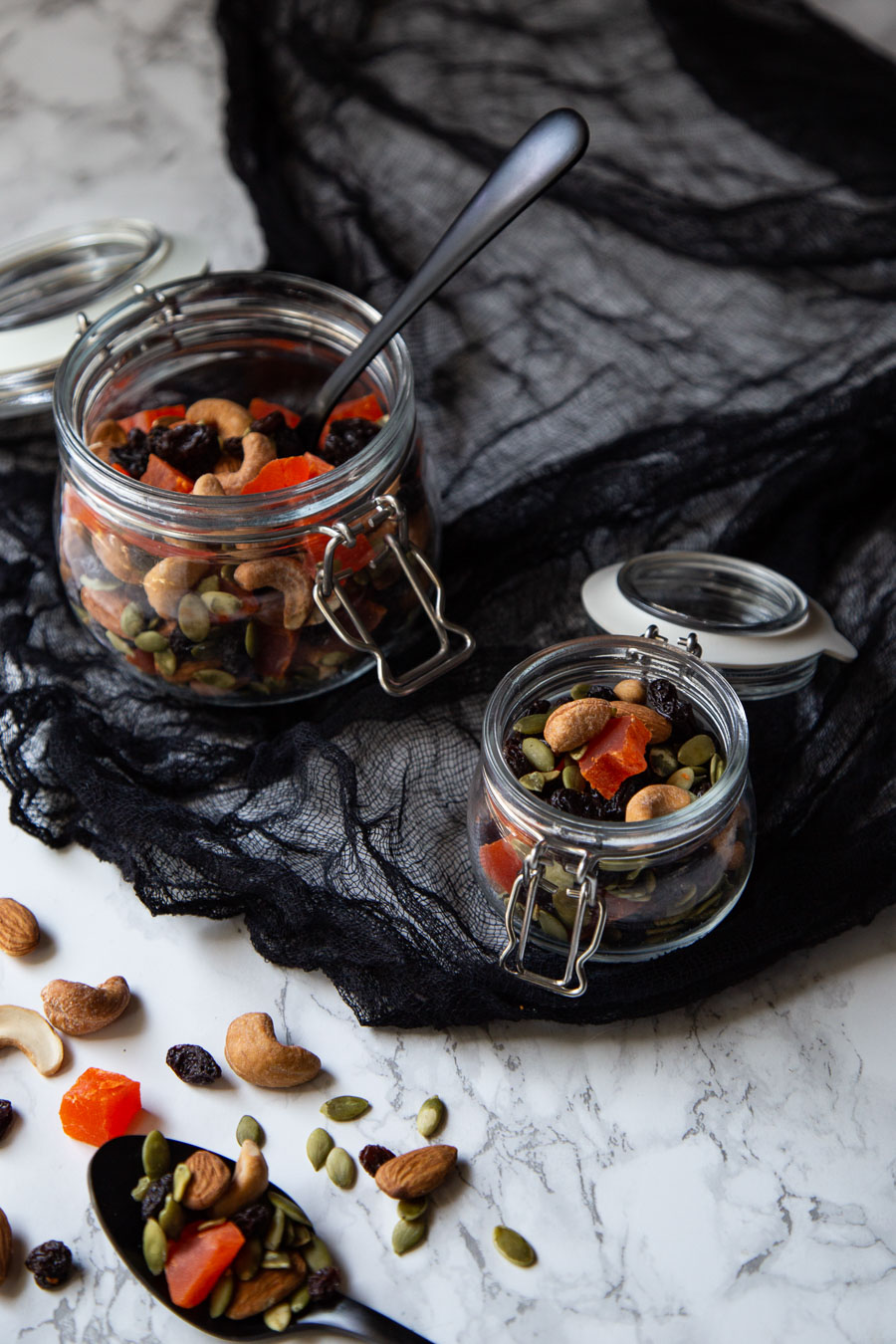 Halloween Trail Mix - Healthy Halloween Snack Recipe