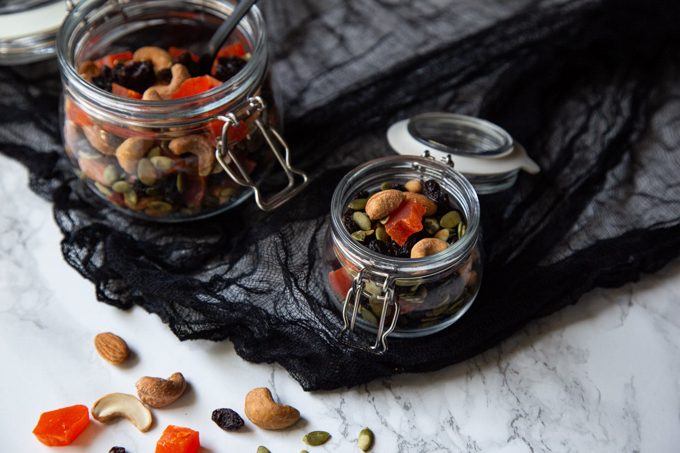 Halloween Trail Mix - Healthy Halloween Snack Recipe