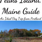 Peaks Island Travel Guide - What to Do in Maine. Sail casco Bay off the coast of Portland, Maine for a day trip to Peaks Island - a summer destination but year round treat. See what to do on Peaks Island, where to eat, and how to get there. #lpworldtravels #travelguide #portland #portlandmaine #maine #travelguide #travelblog