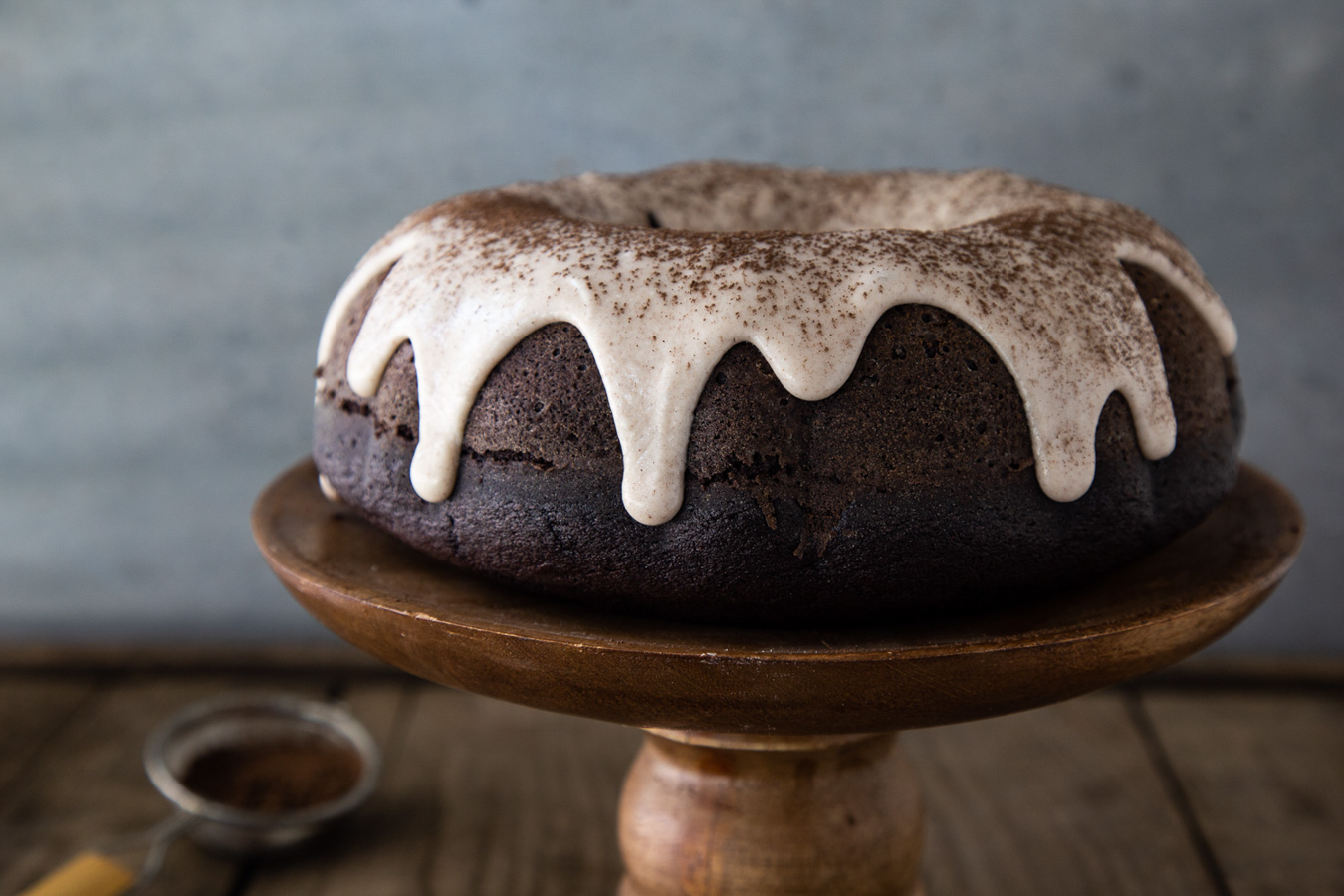 Mexican Chocolate Cake with Cinnamon Glaze