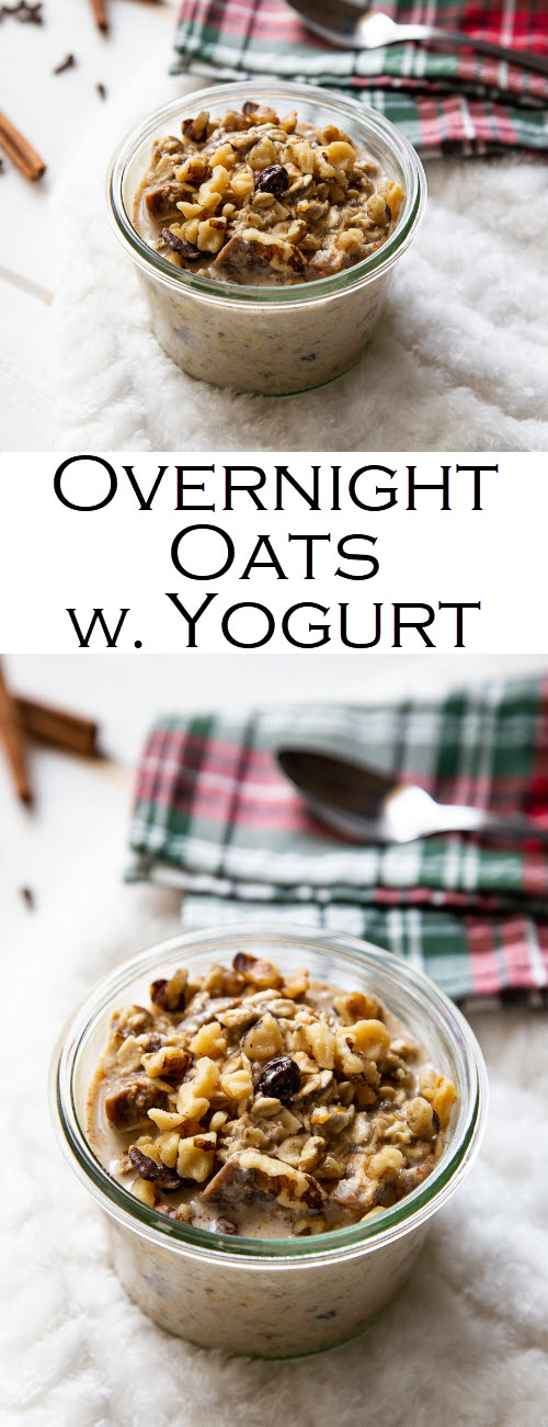 Overnight Oats with Yogurt {for 1 or a Crowd} | Luci's Morsels