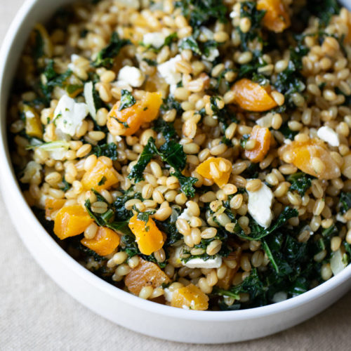 Kale Farro Salad Recipe