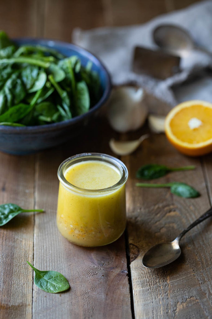 Orange Salad Dressing w. Shallots | Luci's Morsels