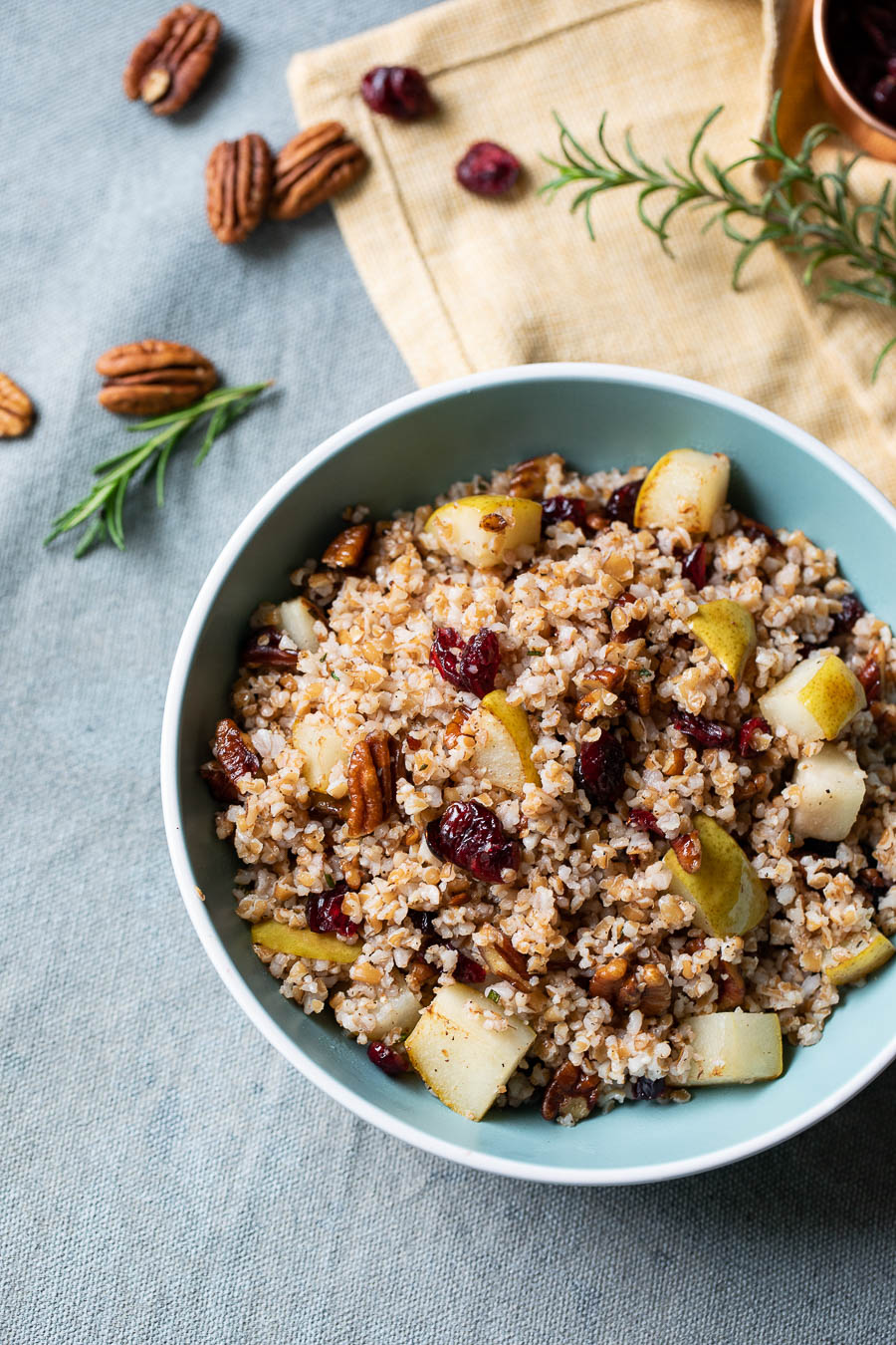 Bulgur Salad with Cranberries