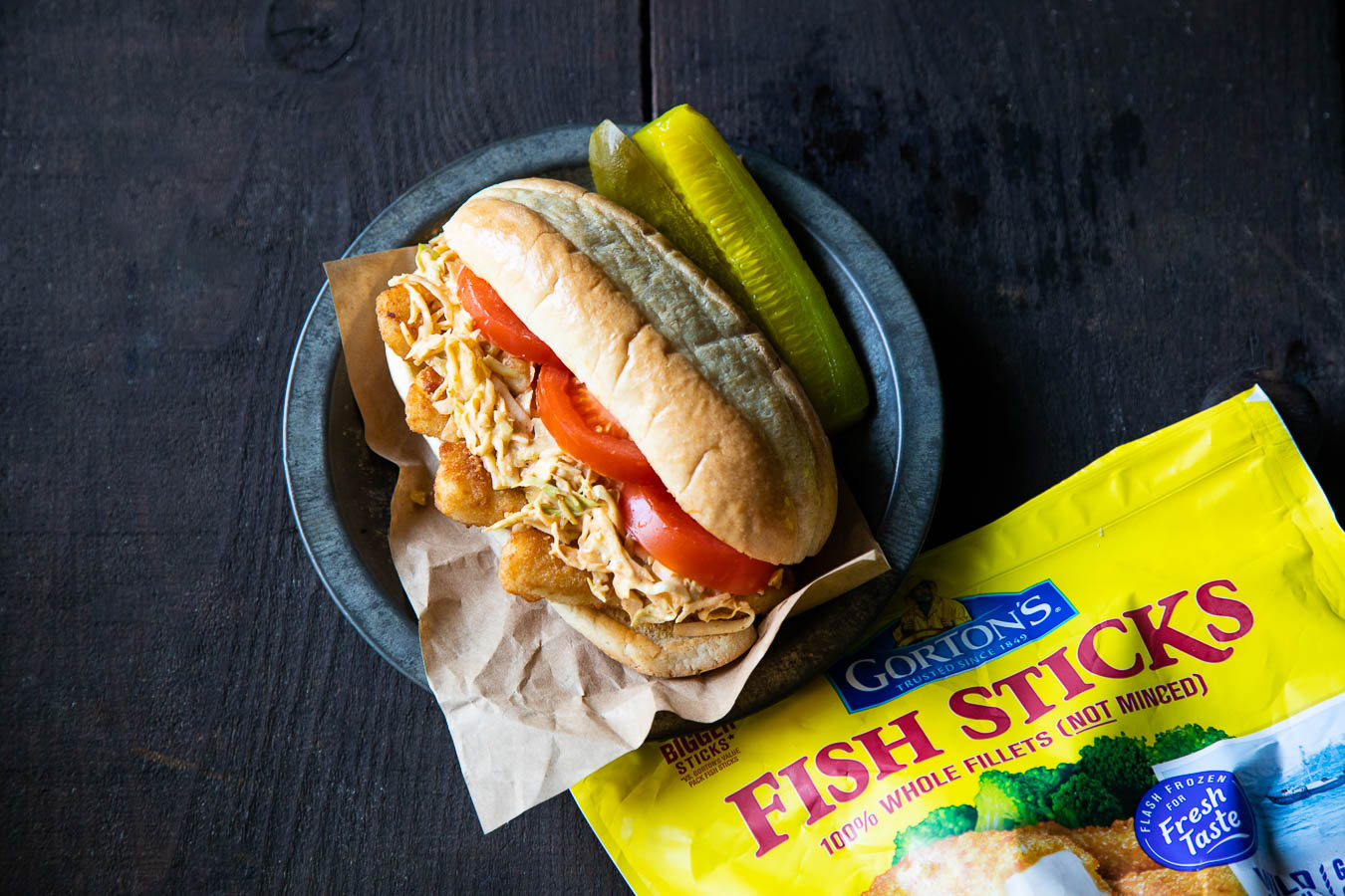 Fish Po' Boys w. Cajun Slaw Recipe