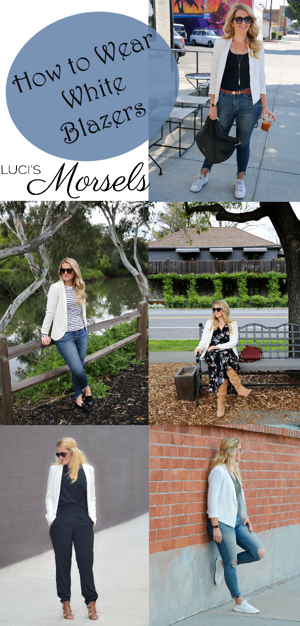 White Blazer Outfit Inspiration for this Season | Luci's Morsels