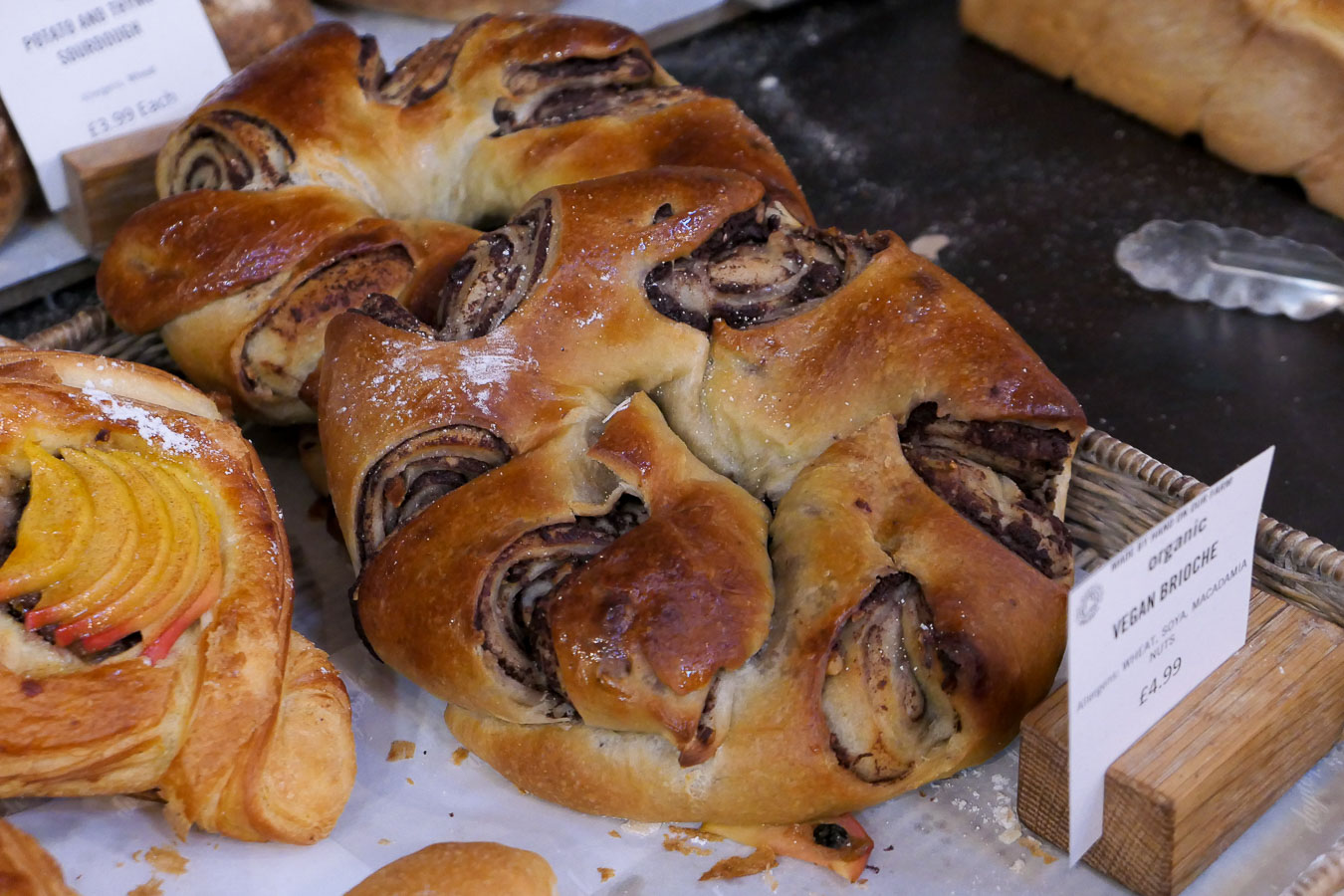 Daylesford Farm Shop + Restaurant - Gloucestershire - Vegan Brioche