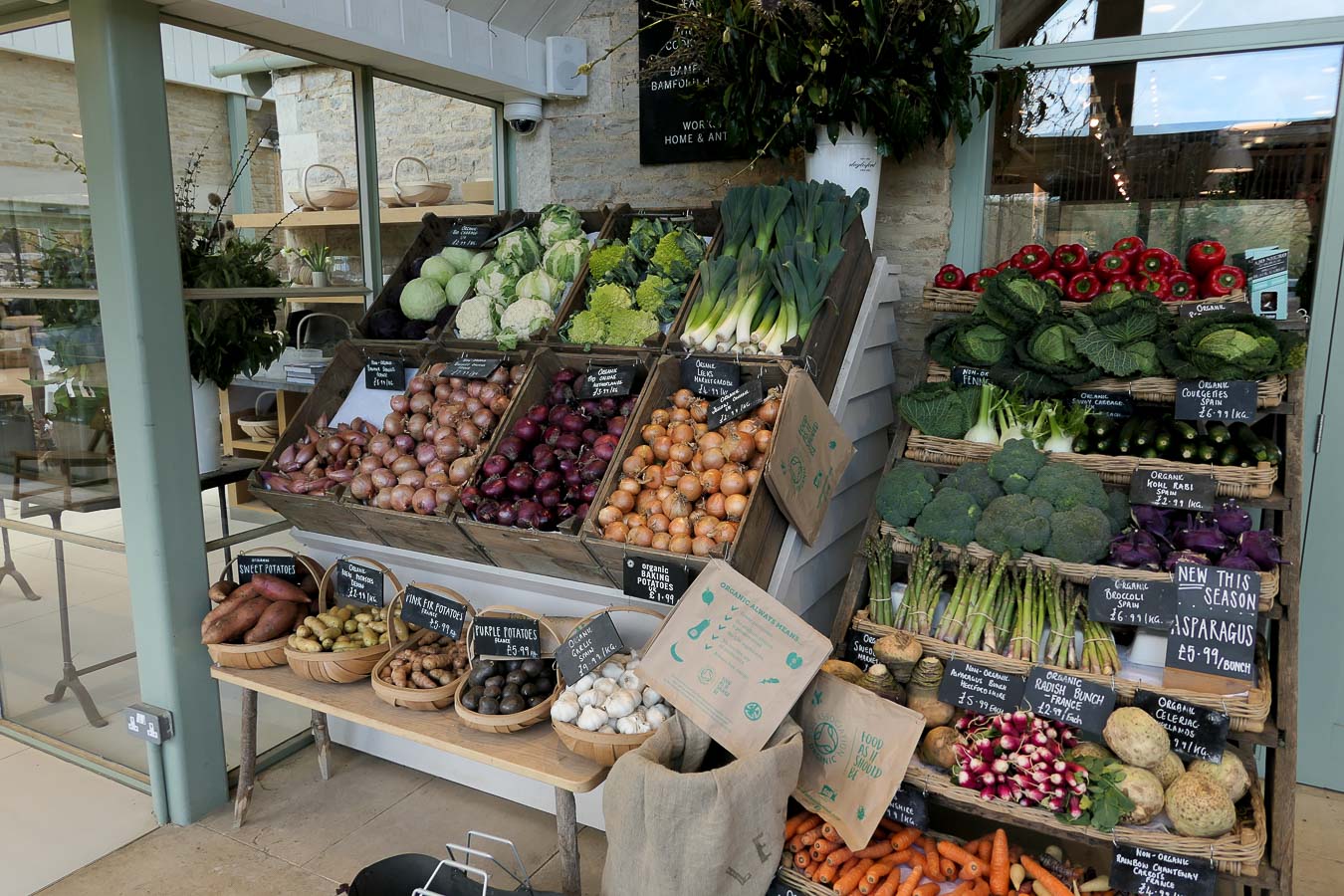Daylesford Farm Shop + Restaurant - Gloucestershire - Fresh Produce