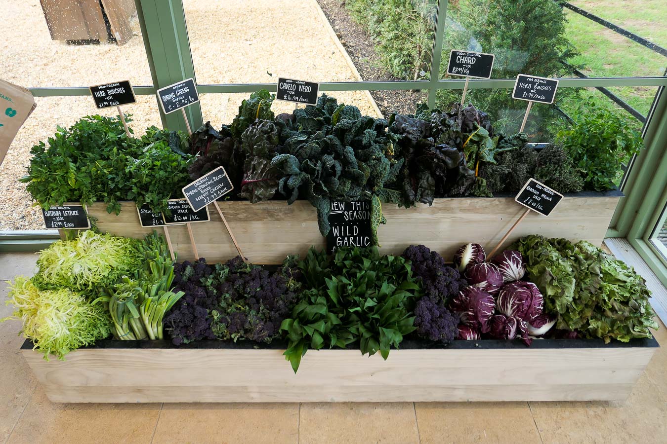 Daylesford Farm Shop + Restaurant - Gloucestershire - Fresh Lettuces