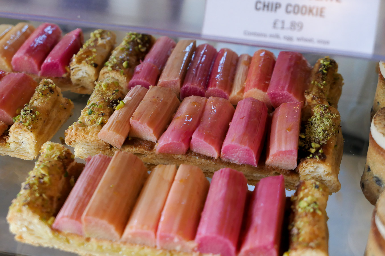 Daylesford Farm Shop + Restaurant - Gloucestershire - Rhubarb Tart