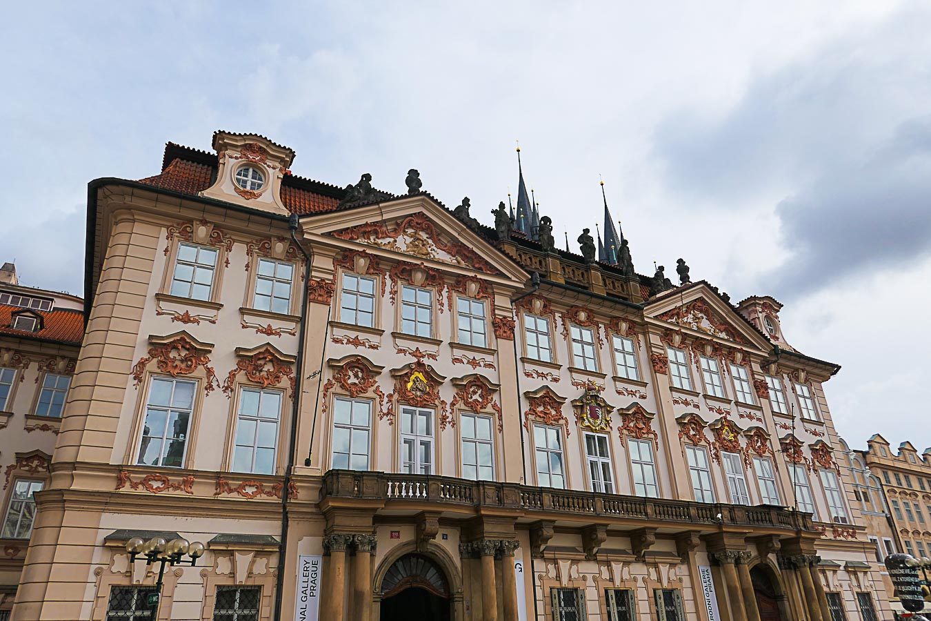 Prague Architecture Photos - Národní galerie Praha ― Palác Kinských - National Gallery