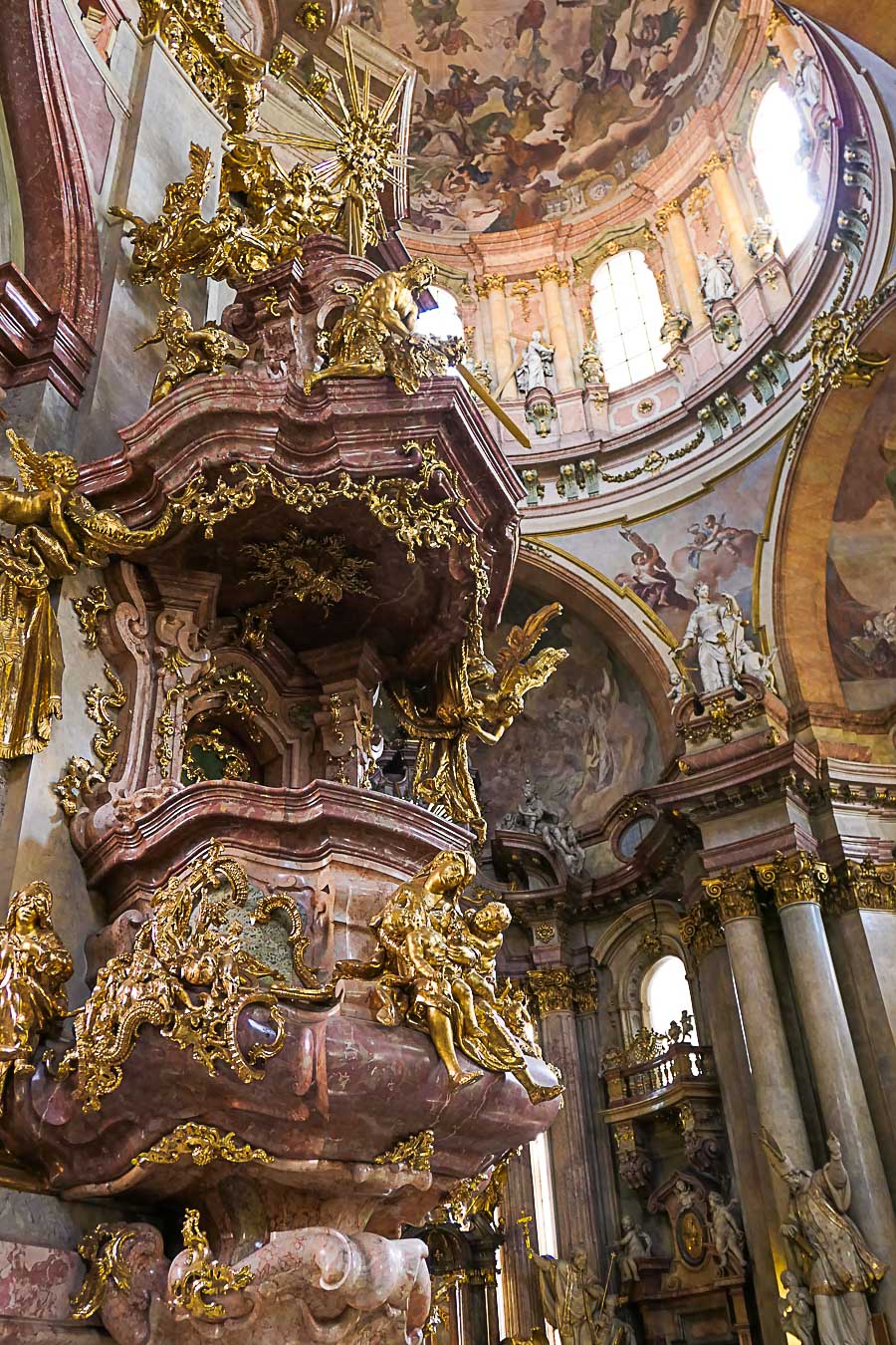 Prague Architecture Photos - St. Nicholas Church