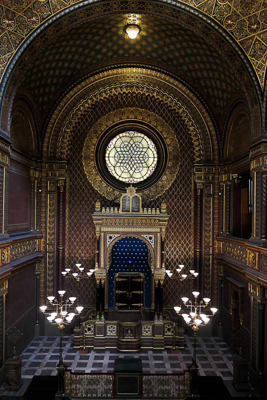Prague Architecture Photos - Spanish Synagogue
