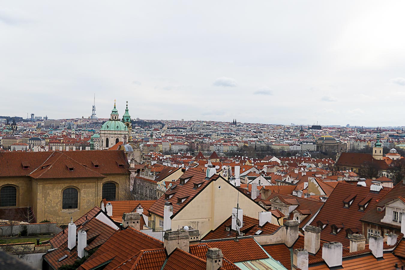 Skyline from Prague Castle