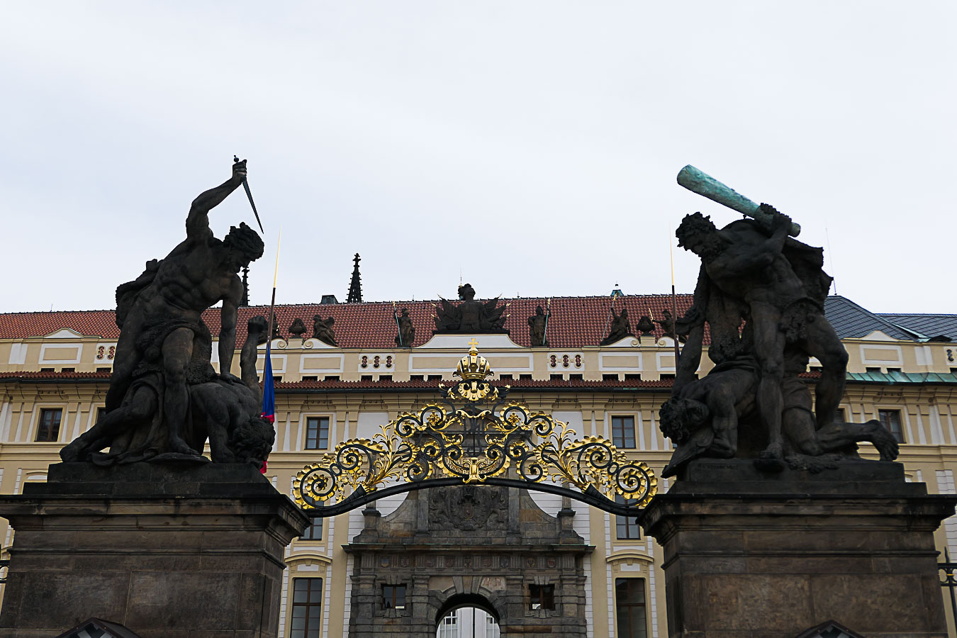 Prague Architecture Photos - Matthias Gate at Prague Castle