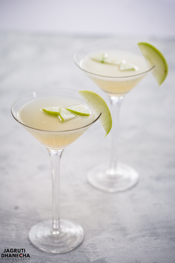 Green Apple Martini Mocktail Recipe 