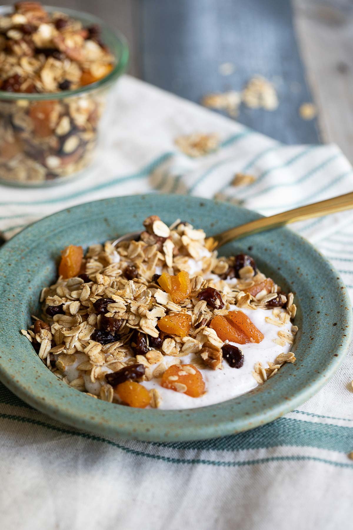 Toasted Muesli with Yogurt {Breakfast Ideas}