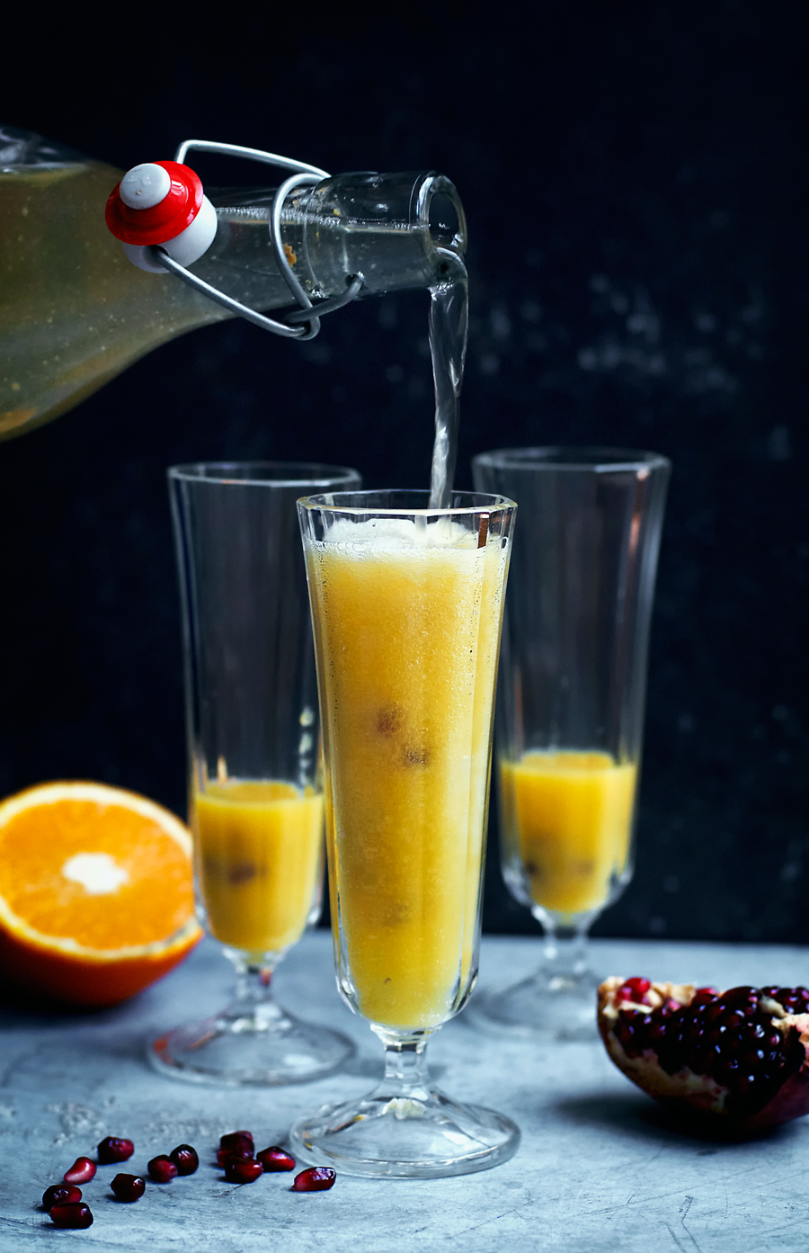 Orange Ginger Beer Sparkler Mocktail Recipe