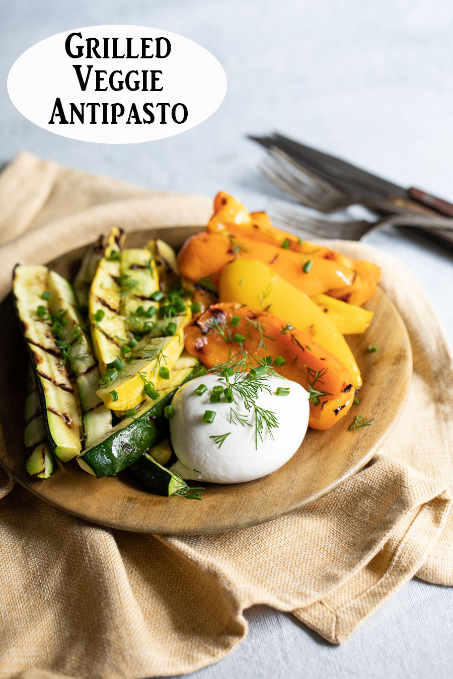 Vegetable Antipasto Recipe with Burrata Appetizer. A delicious summer appetizer or <a href=