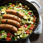Smoked Sausage Skillet Recipe with Veggies - Easy Dinner Idea