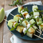 Honeydew Melon Appetizers - Skewers