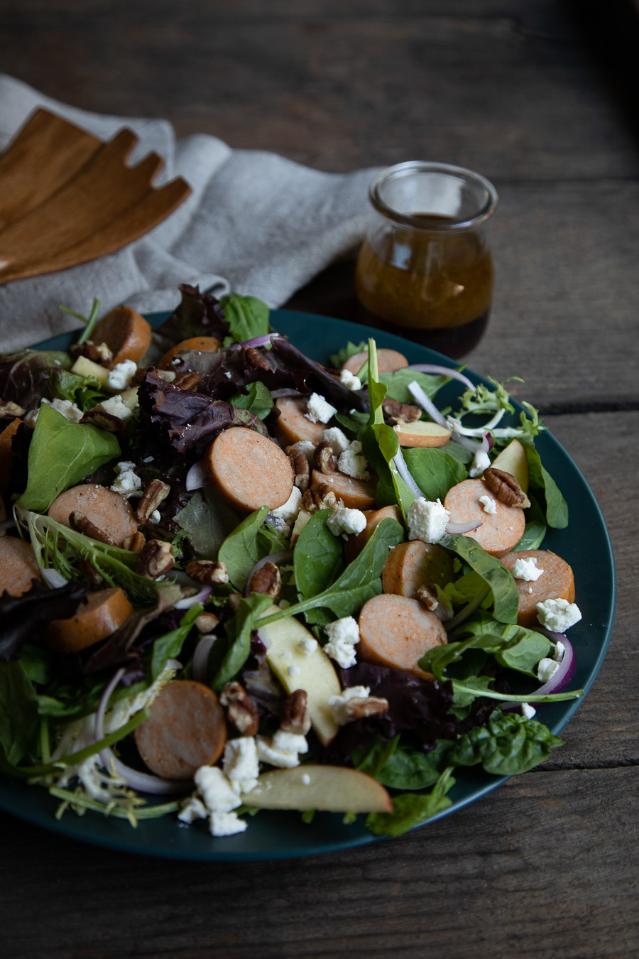 Fall Salad with Maple Dressing