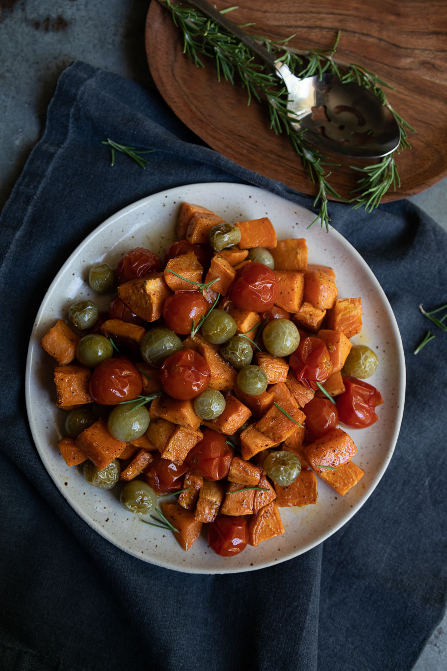 Roasted Tomato Salad