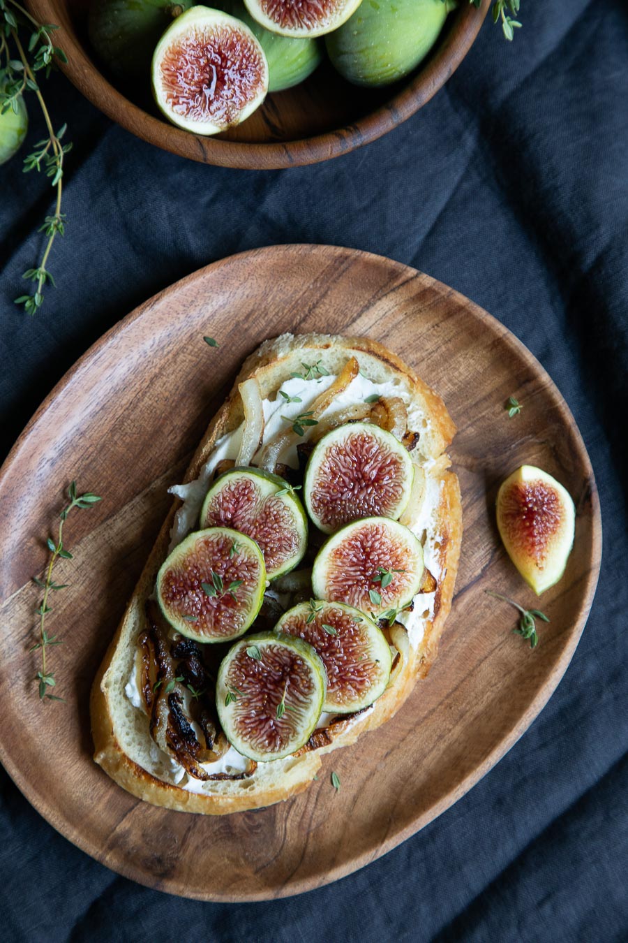 Green Fig Toast