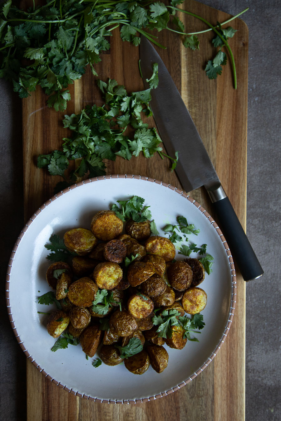 Curry Roasted Potatoes