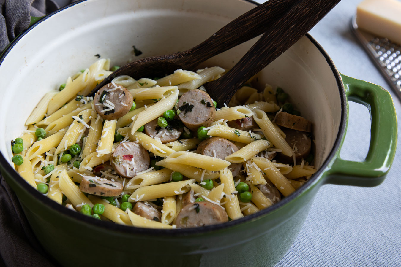 One Pot Sausage Pasta