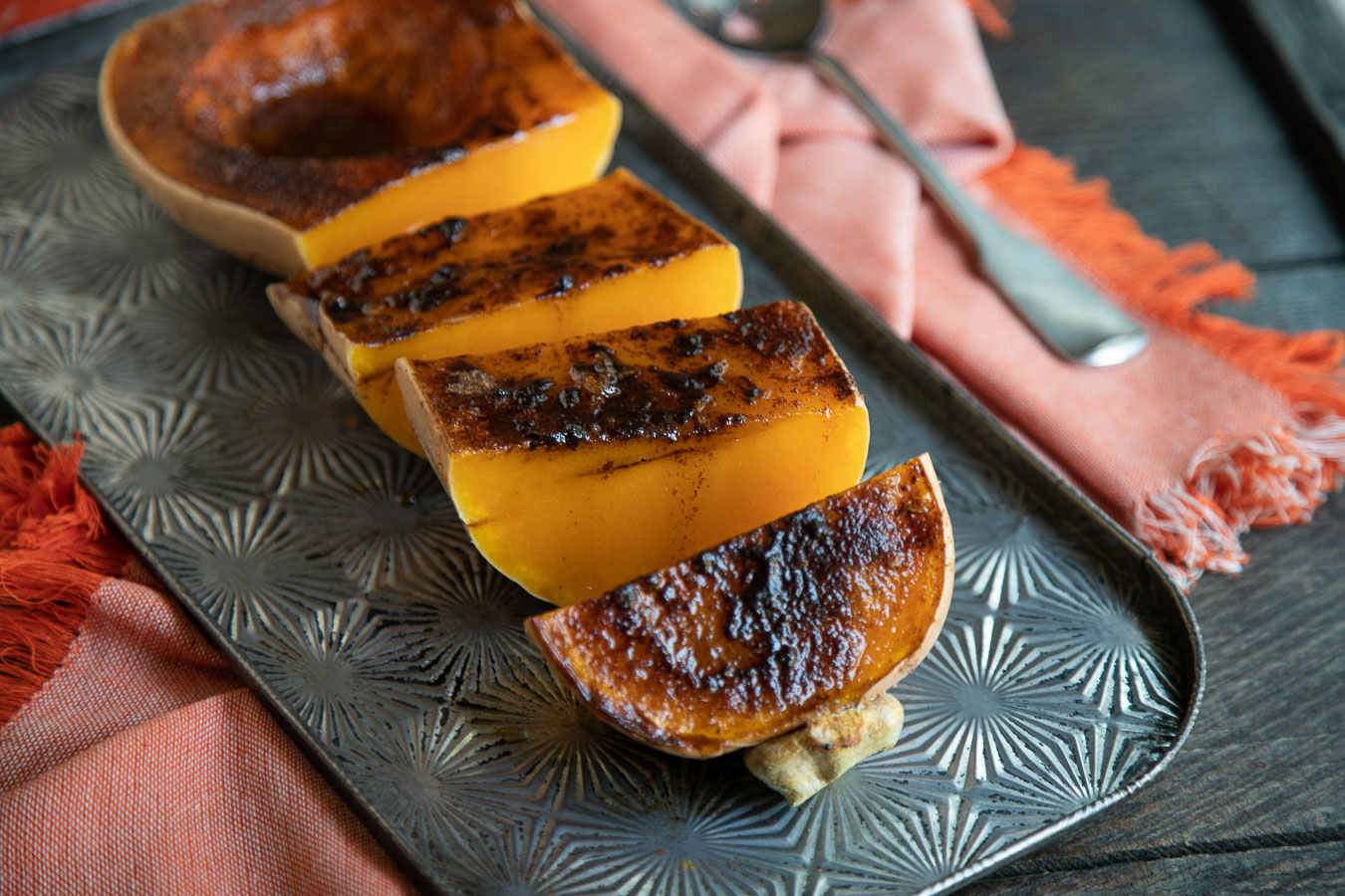 Roasted Cinnamon Sugar Squash