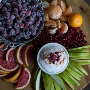 Winter Fruit Platter