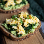 Kale Avocado Egg Toast
