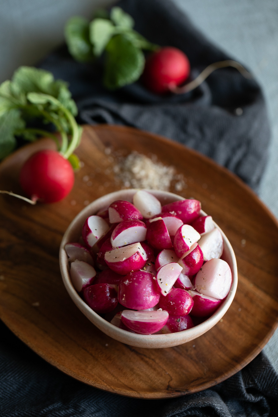 Roasted Radishes - Low FODMAP side dish =