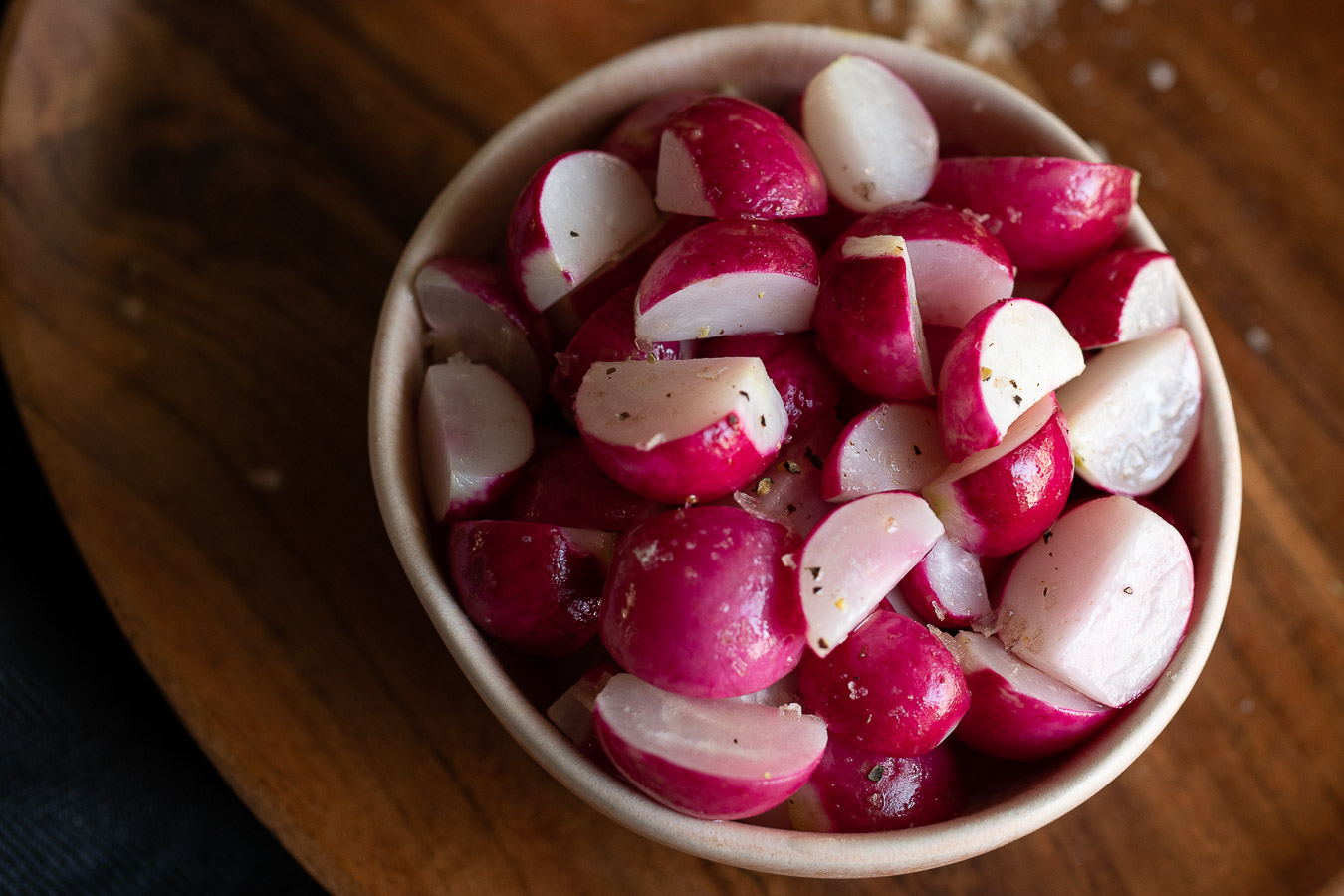 Roasted Radishes - Low FODMAP side dish =