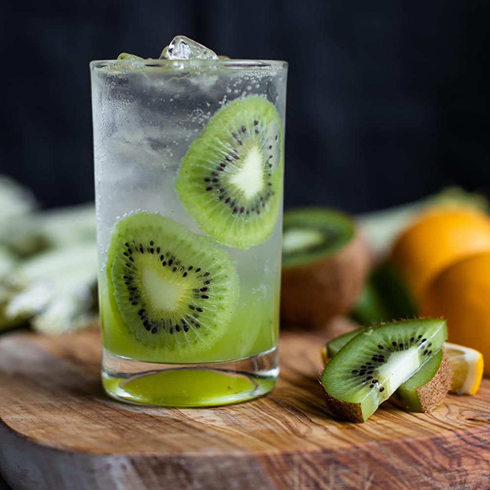 Fall Mocktail You'll Love - Kiwi Spritzer