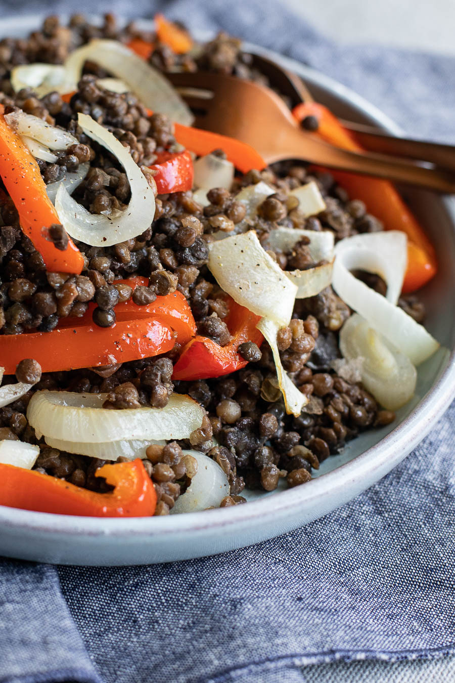 Warm Lentil Salad